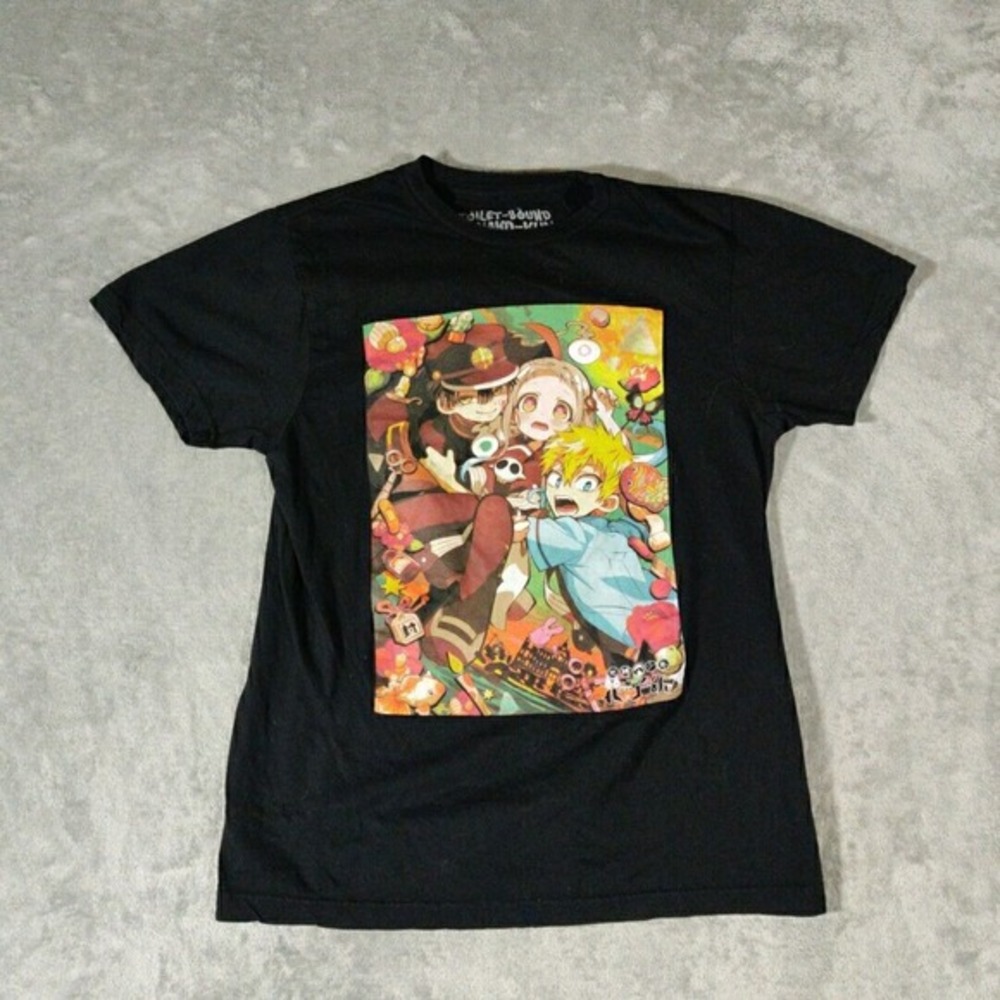 Toilet Bound Hanako Kun Shirt Men Small Black Anime